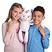 WowWee Fingerlings Hugs - Gigi (White) - Advanced Interactive Plush Baby Unicorn Pet