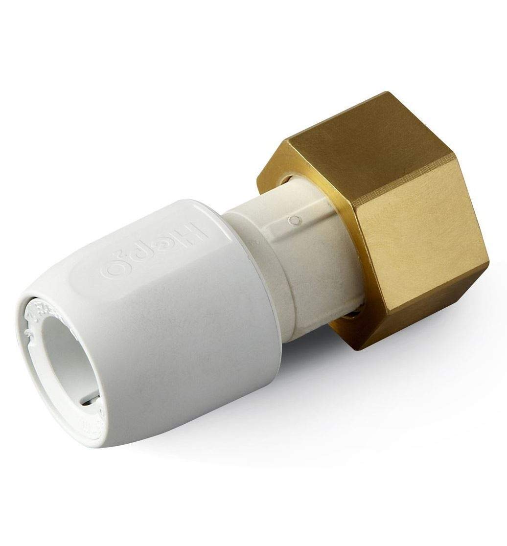 Hep2O 22mm x 3/4 Inch Straight Tap Connector - Pack of 2