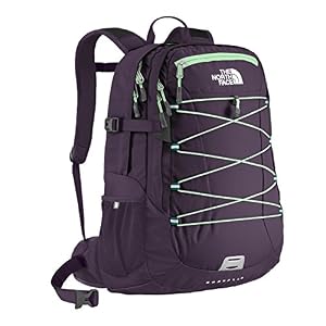 dark eggplant purple borealis backpack north face The Women's Commuter Laptop Backpack, Dusk Light Heather/Dusk Purple, One Size It comes in a women The North Face Backpack Borealis