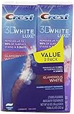 Crest 3D White Luxe Glamorous White Vibrant Mint Flavor Whitening Toothpaste