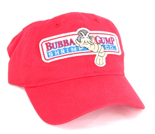 Bubba Gump Shrimp Red Hat Cap