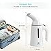 HogarTech Steamers for Clothes, 150ml Portable Handheld Fabric Steamer Clothes Fast Heat-up Travel Garment Steamer with Automatic Power-Off Safety Protection and Heat Resistant Glove