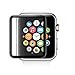 GEMYON Compatible with iWatch 42mm Screen Protector，Tempered Glass Screen Cover for iWatch Series 1 2 3 Full Coverage 3D Curved, 0.26mm Ultra-Thin Cystal Clear Hard Cover Anti-Scratch Bubble Free