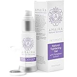 Vaginal Tightening Gel with Manjakani Extract Firming Feminine Cream, Intimate Personal Care Provides Odor-Free Lubrication 30ml by Amaira
