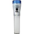 Life Gear LED Flashlight with Glow Handle, Emergency Flasher and Storage Compartment, BLUE