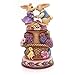 Jim Shore HWC by Enesco Kissing Bunnies with Rotatable Flowers