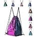 Sequin Drawstring Backpack,Drawstring Backpack Sequins Mermaid Magical Color Changing Gym Sport Bag