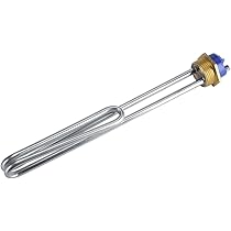 Immersion Water Heater, Electric Water Heater, 220V 3000W Heater Element  Hot Water Stainless Steel Electric Immersion Heater Tube Water Heating Tube  Thread Copper Head Element Hose, Heating Elements - Amazon Canada