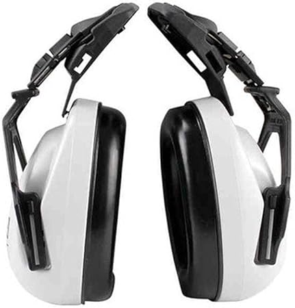 Amazon Co Jp 防音イヤーマフ ヘルメット型ヘルメット用特殊イヤーマフ ノイズリダクション25デシベル飛行機ワーキングレディング 色 白 ドラッグストア