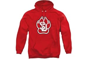 LOGOVISION Official Collegiate Distressed Primary Logo Adult Pullover Hoodie Collection