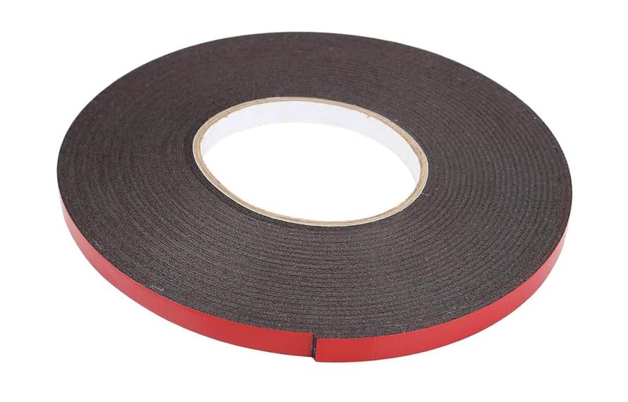MACHSWON Foam Double Sided Tape Car Door Window Weatherproof Decorative 10m x 10mm x 2mm