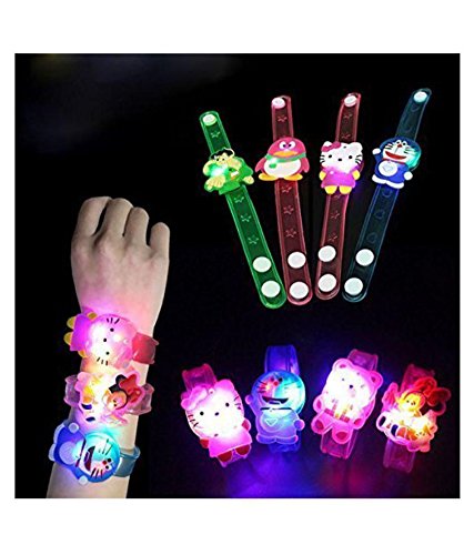grasme cartoon characters led light bracelets rakhi gifts for kids (ben 10)