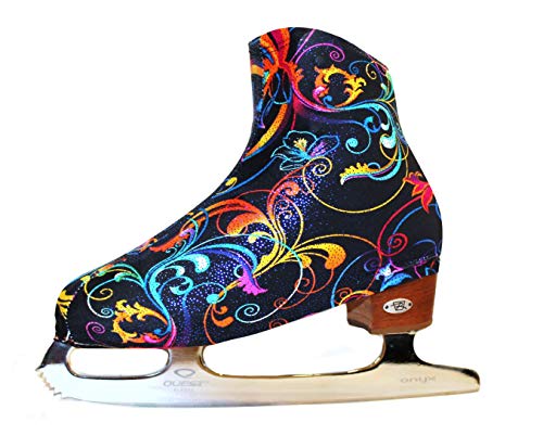 Ice Skate Boot Covers (Pretty Blossom) - Thumbnail 3