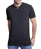Next Level 6010 Men's Tri-Blend Crew Tee - Vintage Dark Black - XL