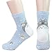 Totoro Friends Women's Socks 5pairs(5color)=1pack Made in Korea, One Size