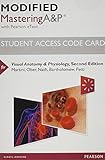 Modified MasteringA&P with Pearson eText -- Standalone Access Card -- for Visual Anatomy & Physiology (2nd Edition)