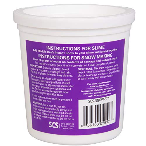 1 Maddie+Instant+Gallons+Artificial+Powder