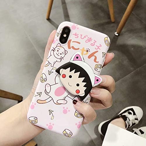 Twinlight for iPhone X XS XR XS MAX Fashion Cute Cartoon Chi-bi Maruko Phone Case for iPhone X XR XS Max Case for iPhone 7 8 Plus (D1, for iPhone 7plus 8plus)