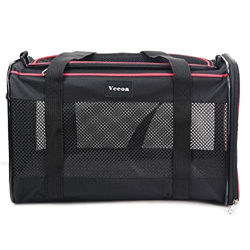 Vceoa Airline Approved SoftSided Pet Travel Carrier for Dogs and Cats