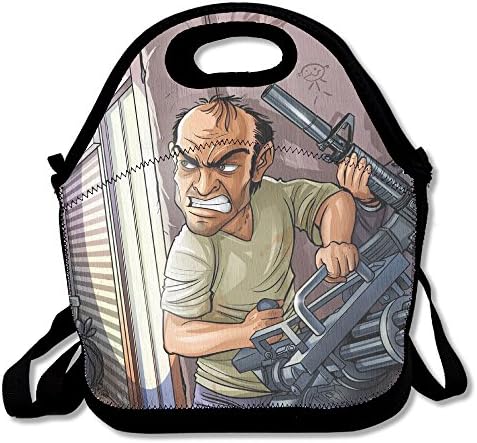 Bandits Weapons Michael Travel Tote Lunch Bag