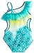 Disney Store Little Girls Ariel Swimsuit Size 4