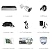 ZOSI H.265+ 1080p 16 Channel Security Camera System, 16CH DVR Recorder with AI Human Vehicle Detect, 8 x 1080pSurveillance CCTV Bullet Camera Outdoor Indoor, 80ft Night Vision, 90° View Angle (No HDD)