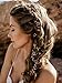 fxmimior Bride Hair Accessories Crystal Long Hair Vine Wedding Hair Piece (rose gold)