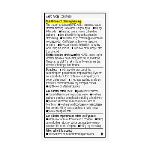 GOODSENSE DUAL ACTION ACETAMINOPHEN AND IBUPROFEN (NSAID) TABLETS, 250 MG/125 MG, BACK PAIN, 18 COUNT
