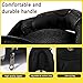 Lyn's Pet Carrier, Hard-Sided Pet Bag, Cat/Dog Bubble Backpack, Pet Travel Bag, Small Space Pet Capsule Knapsack, Waterproof Breathable Pet Carrier Airline Approved (Black)