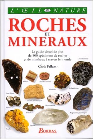 Roches et minéraux, le guide visuel le plus complet de 500 spécimens de roches et de minéraux à travers le monde, by Chris Pellant Harry Taylor