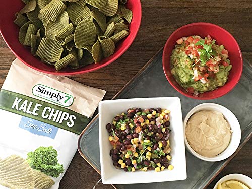 Simply7 Gluten Free Kale Chips, Sea Salt, 3.5 Ounce (Pack of 12) - Thumbnail 5