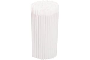 MAGITOCH 60Pcs Disposable Lip Brushes Make Up Brush Lipstick Lip Gloss Wands Applicator Tool Makeup Beauty Tool Kits (60pcs, White)