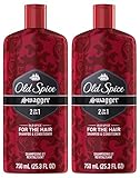 Old Spice Swagger 2-in-1 Shampoo and Conditioner, 25.3 Ounce (Pack of 2)