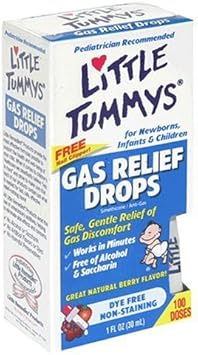 little tummys gas relief drops