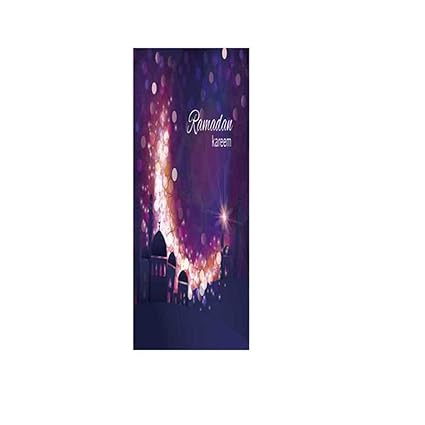 Amazon Com Ummboom Muslim Diy Door Stickers Ramadan Pvc Wall