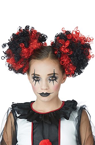 California Costumes Women's Clown Puffs, Red/Black, One Size - //coolthings.us