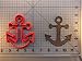 Anchor Fondant and Cookie Cutter (4 inches)