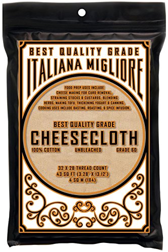 Best quality cheesecloth 43 sq ft *chef premium food gr…
