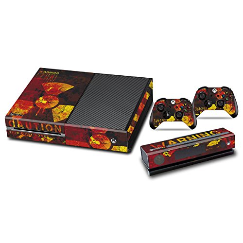 Designer Skin Sticker for the Xbox One Console With Two Wireless Controller Decals- Meltdown