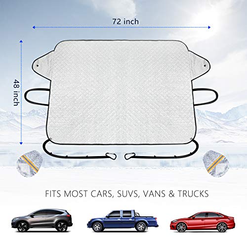 5 Windshield+Rainproof+Protection+Protector+Thickened