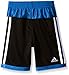 adidas Little Boys' Shot Caller Short, Caviar Black, 5