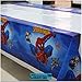 CharmTM Set of 2 Tablecloths SM Plastic 42" X 70" Spider Kids Boys Birthday Party Decoration Essentials