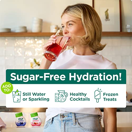 Stur Liquid Water Enhancer Blue & Blackberry Sweetened with Stevia