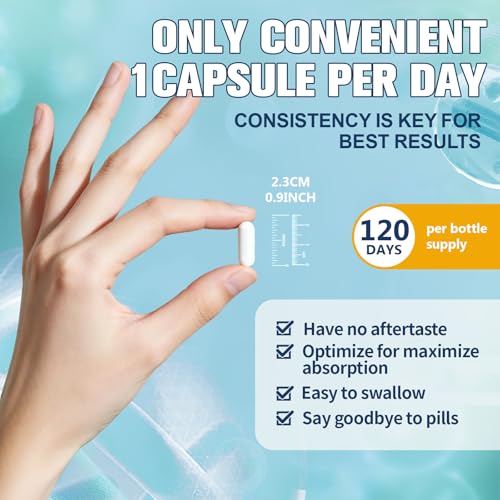 Totaria 5-in-1 Probiotic Prebiotic & Postbiotic for Women Men, 60 Billion CFU 24 Strains w/Digestive Enzymes, Prebiotic Fiber, Slippery Elm, Daily Complete Immune, Gut Health, 120 Day Supply