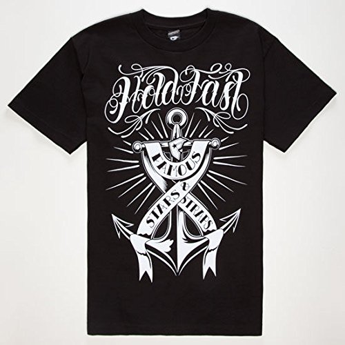 Famous Stars and Straps Mens Anchors Away Short-Sleeve T-Shirt/Tee
