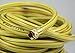 Worth 3 Stars 5/8 in. Dia X 50 Ft. Four-Layer Yellow Garden Hose Ideal Indoor Outdoor Landscaping Watering Hose #5202