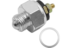Zreneyfex 12V Neutral Safety Switch with Washer Safety Switch S-68154, Replacement for Lokar Shifters