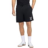 Messi Mens Lifestyle Essential Wingstar Shorts, Comfortable Fit with Drawstring