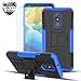 Numy LG Stylo 5 Case,LG Stylo 5/Stylo 5V/Stylo 5 Plus/Stylo 5X Phone Case,w 2PCS HD Screen Protector,Dual Layer Shockproof,Protective Case,Attractive Tire Appearance-Blue