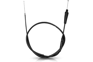 nibbi 46" Go Kart Throttle Cable Universal 46 inch Motorcycle Cable for Minibike TaoTao Kymco SYM GY6 Scooter 125 150 Moped (Black)